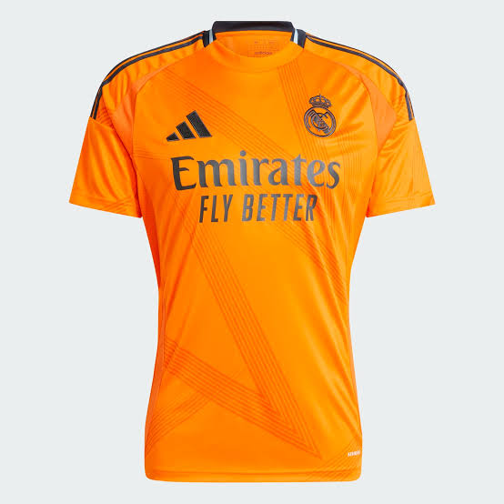 Real Madrid Orange Jersey 2025/26