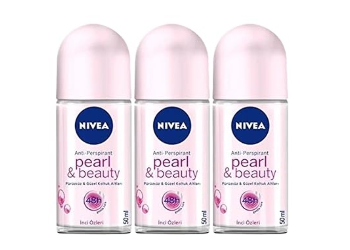 Nivea Pearl & Beauty Roll-On 3pcs