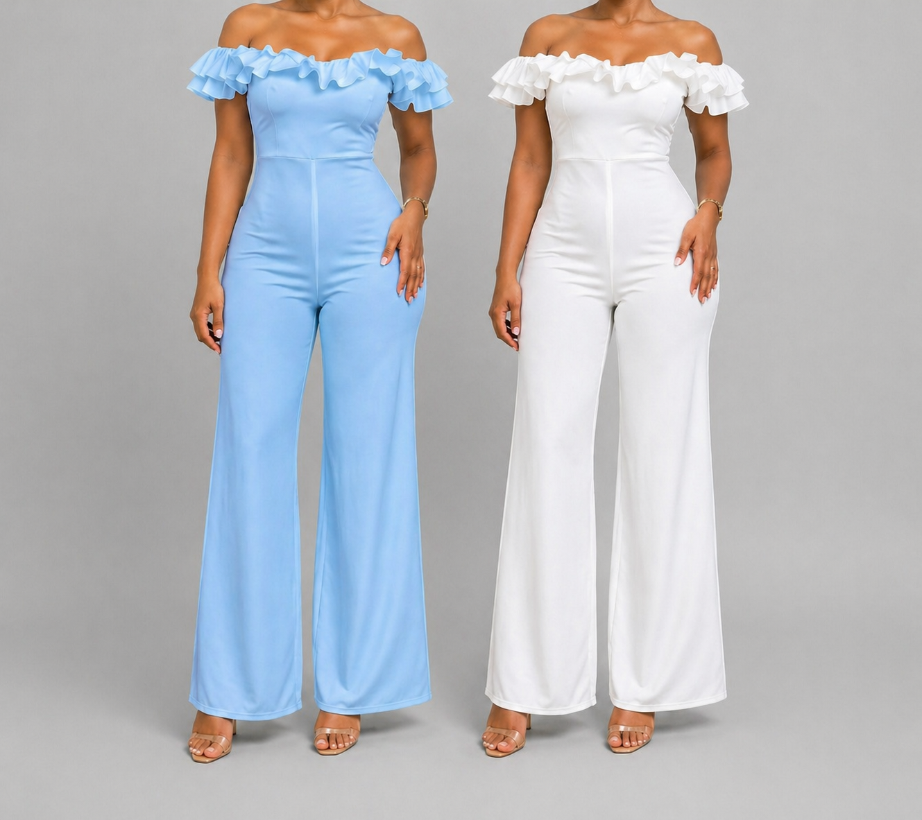 Elegant off-shoulder jumpsuit